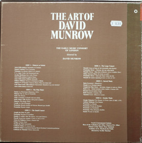 David Munrow: The Art Of David Munrow 3LP Box (Käyt)