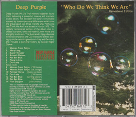 Deep Purple: Who Do We Think We Are CD (Käyt)