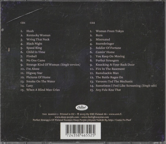 Deep Purple: Purple Hits - The Best Of Deep Purple 2CD (Käyt)