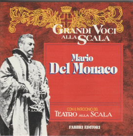 Mario Del Monaco: Grandi Voci Alla Scala CD (Käyt)