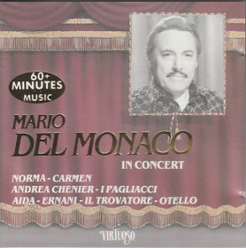 Mario Del Monaco In Concert CD (Käyt)