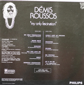 Démis Roussos: My Only Fascination LP (Käyt)