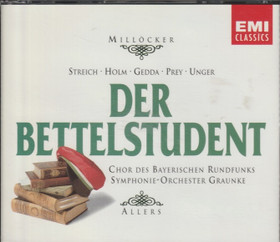 Carl Millöcker / Franz Allers: Der Bettelstudent 2CD (Käyt)
