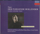 Wagner / London / Rysanek / Dorati: Der Fliegende Holländer 2CD (Käyt)