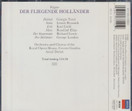 Wagner / London / Rysanek / Dorati: Der Fliegende Holländer 2CD (Käyt)
