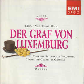 Franz Lehár: Der Graf Von Luxemburg 2CD (Käyt)