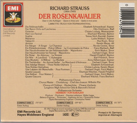 R. Strauss / Schwarzkopf / von Karajan: Der Rosenkavalier 3CD Box Käyt