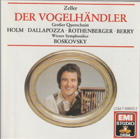 Zeller / Holm / Boskovsky: Der Vogelhändler (Highlights) CD (Käyt)