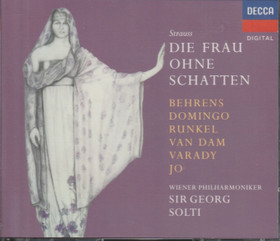 Richard Strauss / Behrens / Solti: Die Frau Ohne Schatten 3CD Box Käyt