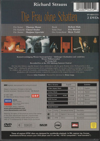 Strauss / Studer / Moser / Solti: Die Frau Ohne Schatten 2xDVD (Käyt)
