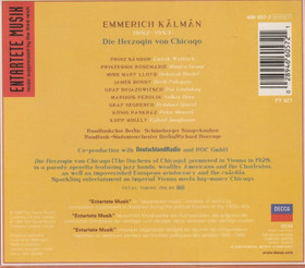 Kálmán / RS Berlin / Richard Bonynge: Die Herzogin Von Chicago 2CD Box