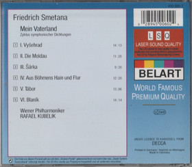 Friedrich Smetana / Rafael Kubelik: Die Moldau CD (Käyt)
