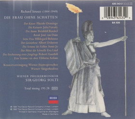 Richard Strauss / Behrens / Solti: Die Frau Ohne Schatten 3CD Box Käyt