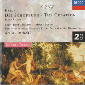 Haydn / Popp / Hollweg / Moll / RPO / Dorati: Die Schöpfung 2CD (Käyt)