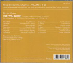 Wagner / B Nilsson / Svanholm / Ehrling: Die Walküre 3CD (Käyt)