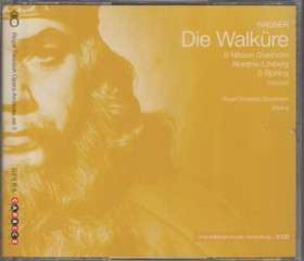 Wagner / B Nilsson / Svanholm / Ehrling: Die Walküre 3CD (Käyt)