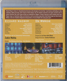 Wagner / Zubin Mehta / La Fura Dels Baus: Die Walküre Blu-ray (Käyt)