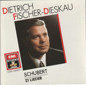 Schubert / Dietrich Fischer-Dieskau: 21 Lieder CD (Käyt)