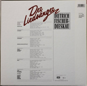 Dietrich Fischer-Dieskau: Der Liedsänger 3LP Box (Käyt)