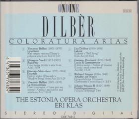Dilbèr: Coloratura Arias CD (Käyt)