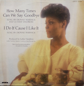 Dionne Warwick /Luther Vandross: How Many Times Can We Say Goodbye 12