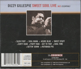 Dizzy Gillespie: Sweet Soul Live CD (Käyt)