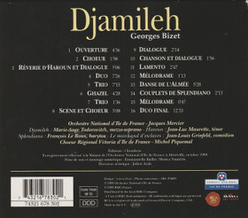 Bizet: Djamileh CD (Käyt)