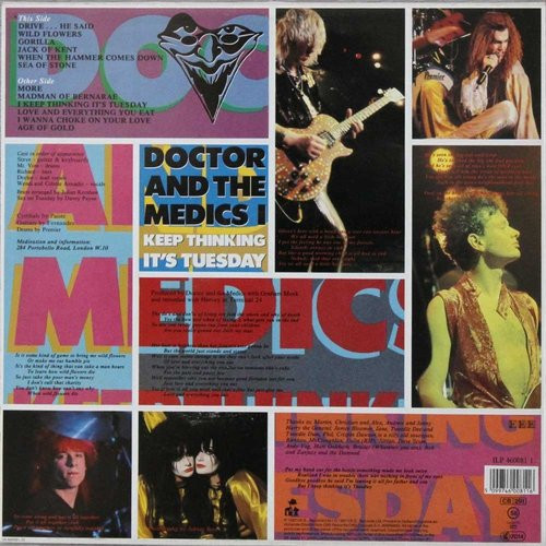 Doctor and The Medics: I Keep Thinking It's Tuesday LP (Käyt)