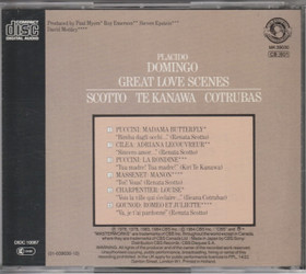 Domingo / Te Kanawa / Cotrubas / Scotto: Great Love Scenes CD (Käyt)