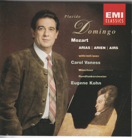 Placido Domingo With Carol Vaness: Mozart Arias CD (Käyt)