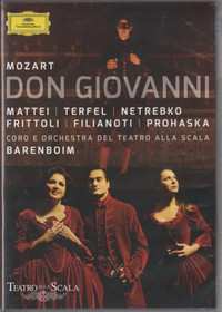 Mozart / Mattei / Youn / Netrebko / Barenboim: Don Giovanni 2xDVD Käyt