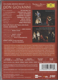 Mozart / Mattei / Youn / Netrebko / Barenboim: Don Giovanni 2xDVD Käyt
