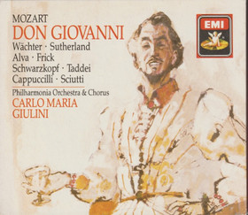 Mozart / Wächter / Sutherland / Giulini: Don Giovanni 3CD Box (Käyt)