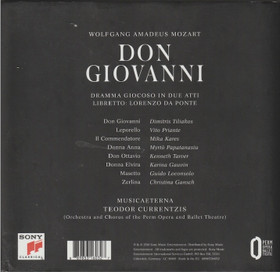 Mozart /Teodor Currentzis /MusicAeterna: Don Giovanni 3CD+kirja (Käyt)
