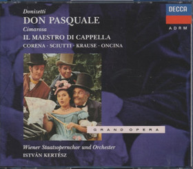 Donizetti / Corena /Sciutti /Krause / Kertesz: Don Pasquale 2CD (Käyt)