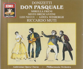 Donizetti / Mirella Freni / Riccardo Muti: Don Pasquale 2CD Box (Käyt)