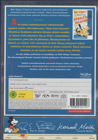 Walt Disney Treasures - The Chronological Donald 1934-1941. 2xDVD Käyt