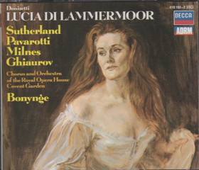 Donizetti / Sutherland / Pavarotti / Bonynge: Lucia Di Lammermoor 3CD 