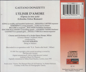 Donizetti / Carteri / Panerai / Serafin: L'elisir D'amore 2CD (Käyt)