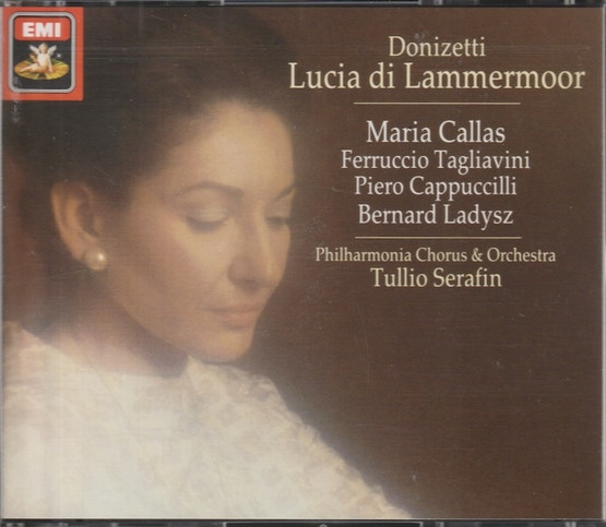 Donizetti / Callas / Serafin: Lucia Di Lammermoor 2CD Box (Käyt)