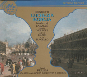 Donizetti / Caballe / Verrett / Perlea: Lucrezia Borgia 2CD (Käyt)
