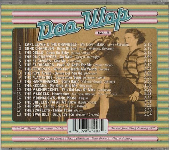 V/A: The Very Best Of Doo Wop Vol.3. CD (Käyt)
