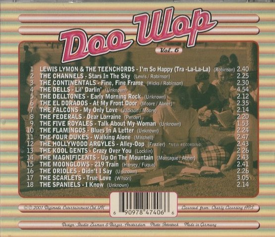 V/A: The Very Best Of Doo Wop Vol.6. CD (Käyt)