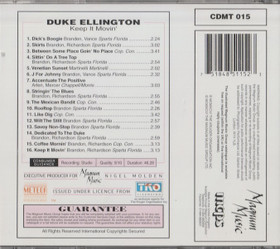 Duke Ellington: Keep It Movin' CD (Käyt)