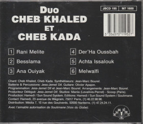 Cheb Khaled Et Cheb Kada: Duo CD (Käyt)