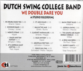 Dutch Swing College Band: We Double Dare You CD (Käyt)