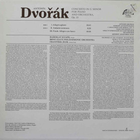 Dvořák: Piano Concerto LP (Käyt)