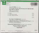 Dvořák / Tchaikovsky: Concerto Pour Violoncelle / Variations Rococo CD