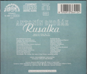 Dvořák / Václav Neumann: Rusalka (Opera In 3 Acts) 3CD (Käyt)