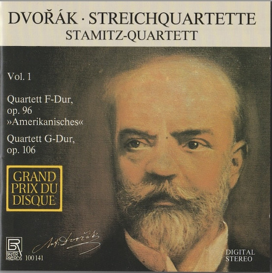 Dvořák / Stamitz-Quartett: Streichquoartette Vol. 1. CD (Käyt)